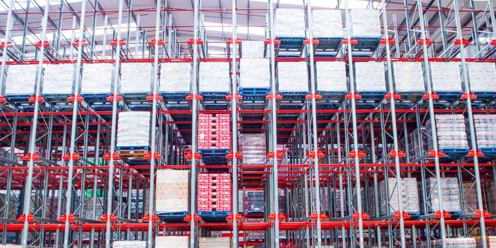 四向穿梭车货架